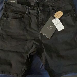 Cotton On Straight Shorts Black Size 34 W